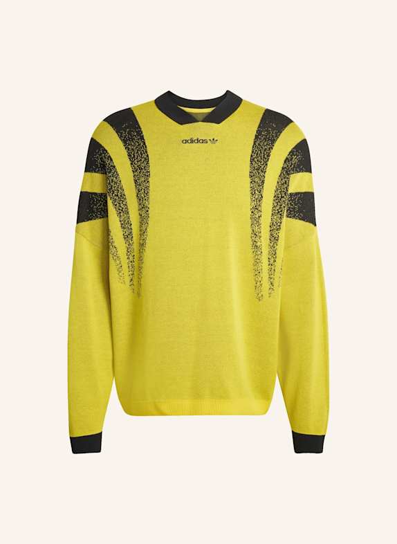 adidas Originals SANTIAGO LOOSE FULLY FASHION KNIT JERSEY GELB