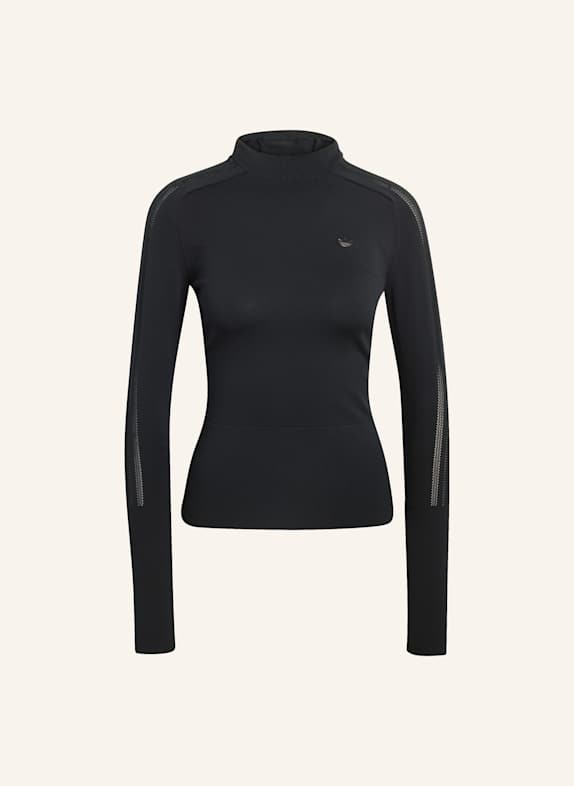 adidas Originals KNITTED HOODED LONG SLEEVE PULLOVER SCHWARZ