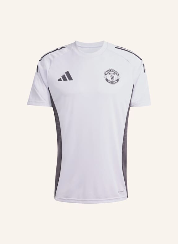adidas MANCHESTER UNITED TIRO 25 COMPETITION TRAININGSTRIKOT LILA/ SCHWARZ