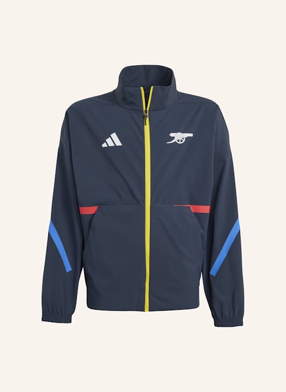 adidas ARSENAL FC Z.N.E. ANTHEM KIDS JACKE BLAU