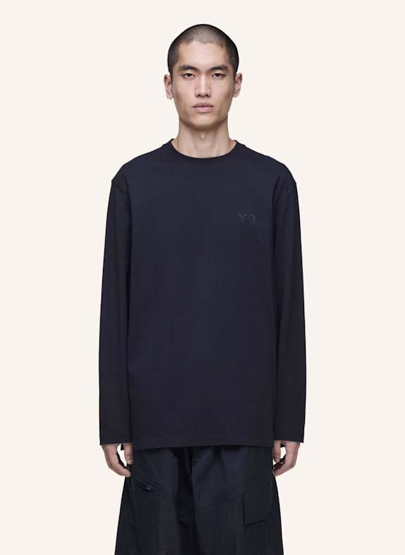 Y-3 Y-3 LOGO LANGARMSHIRT SCHWARZ