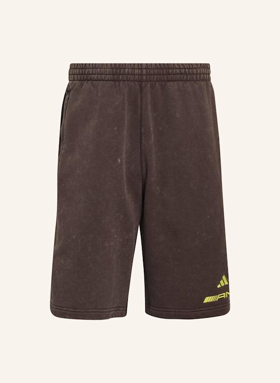 adidas AMG WASHED SHORTS BRAUN