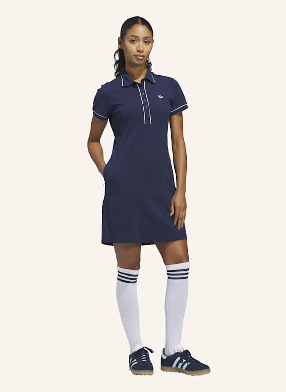 adidas Originals Piqué-Polokleid ORIGINALS BLAU