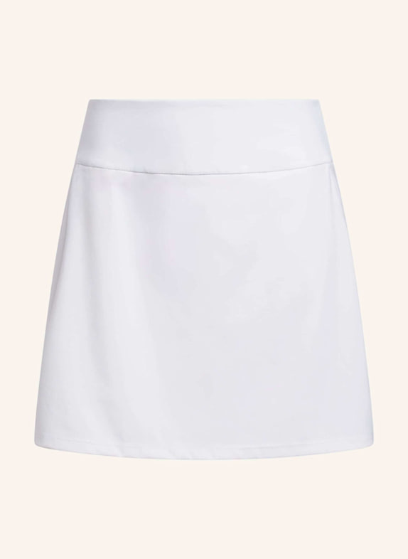 adidas ULTIMATE365 SOLID SKORT, GEWIRKTES MATERIAL WEISS