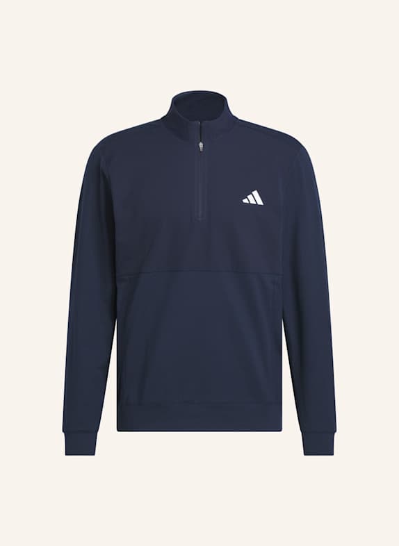 adidas ULTIMATE365 TOUR QUARTER-ZIP PULLOVER BLAU
