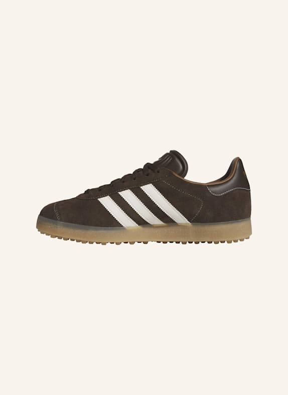 adidas GAZELLE SPIKELESS GOLFSCHUH BRAUN/ WEISS/ BEIGE