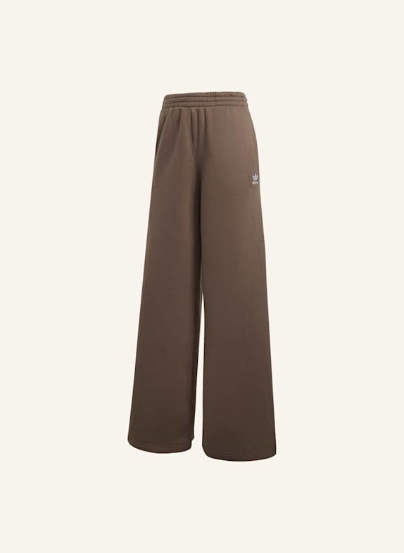 adidas Originals ESSENTIALS WIDE LEG HOSE BRAUN