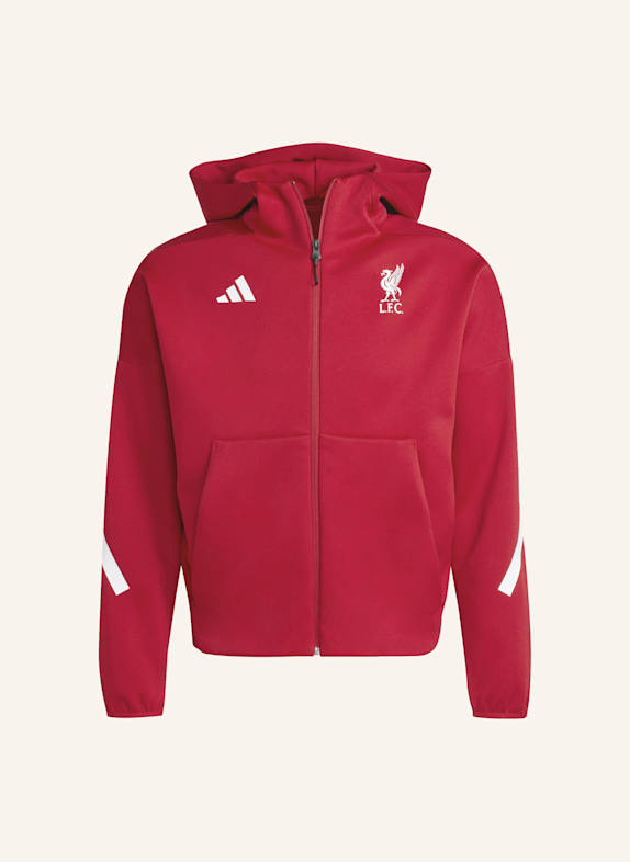 adidas Originals FC LIVERPOOL ADIDAS Z.N.E. ANTHEM JACKE ROT