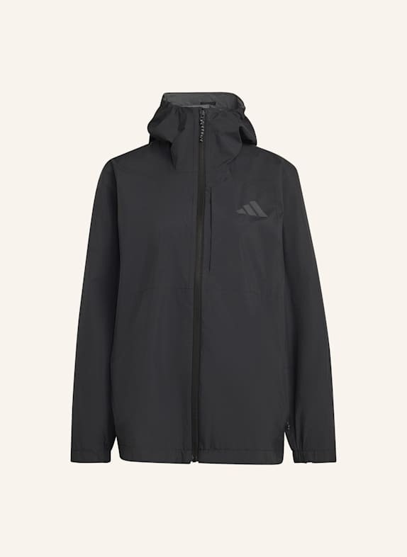 adidas TERREX TERREX MULTI 2.5 LAYER CLIMAPROOF REGENJACKE SCHWARZ