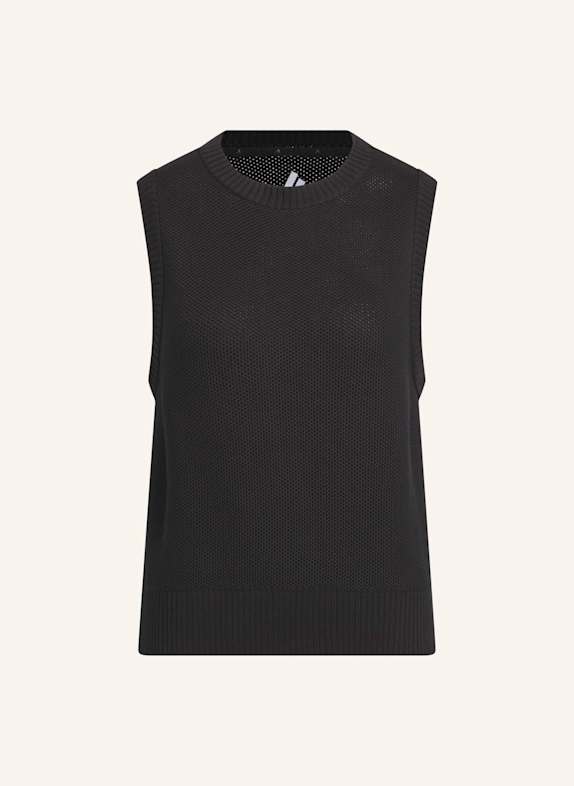 adidas ULTIMATE365 KNIT TOUR PULLUNDER SCHWARZ