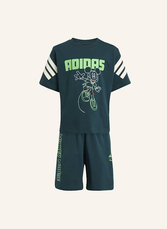 adidas DISNEY MICKY MAUS T-SHIRT-SET KINDER GRÜN/ WEISS/ NEONGRÜN