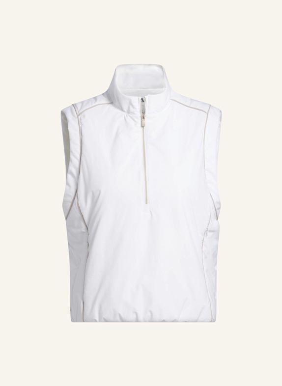 adidas BEYOND TWISTWEAVE LOOSE QUARTER-ZIP WESTE WEISS