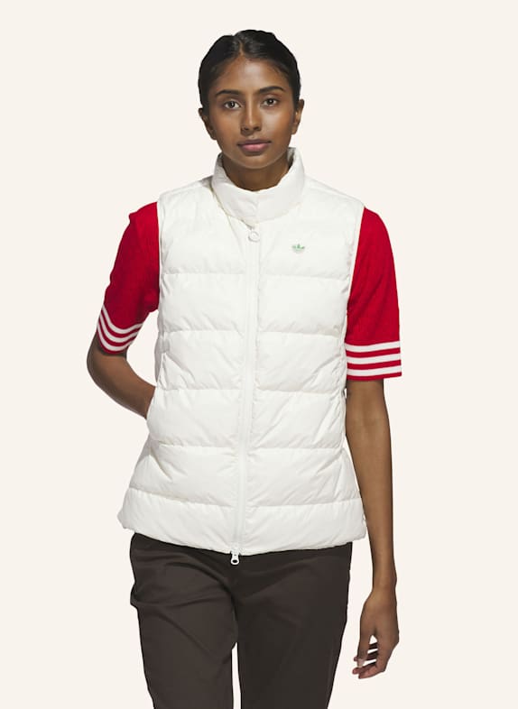 adidas ORIGINALS DAUNENWESTE WEISS