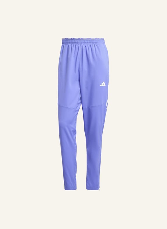 adidas OWN THE RUN 3-STREIFEN HOSE BLAU
