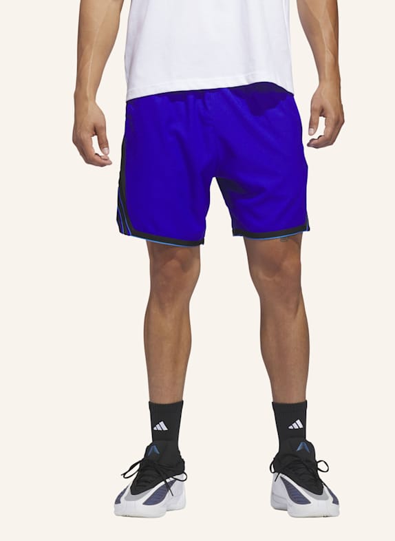 adidas ANTHONY EDWARDS CRAZY LITE SHORTS BLAU