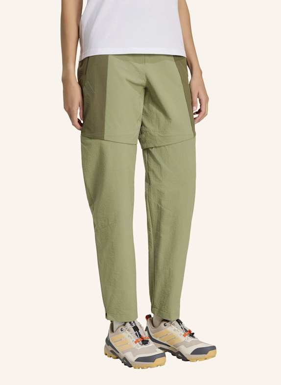 adidas TERREX TERREX XPERIOR UTILITAS CLIMA365 ZIP-OFF-HOSE GRÜN