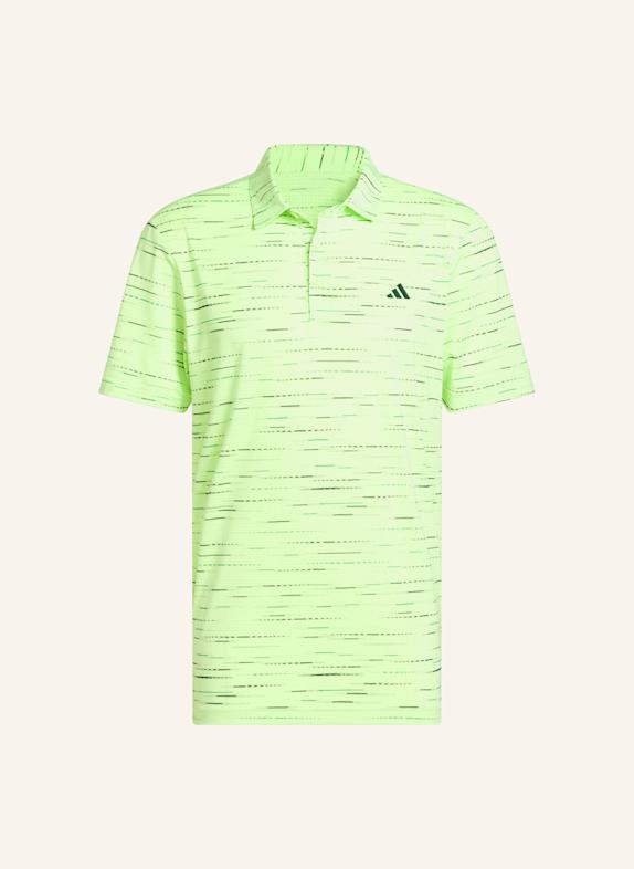 adidas ULTIMATE365 MESH GLIMMER PRINT POLOSHIRT NEONGRÜN