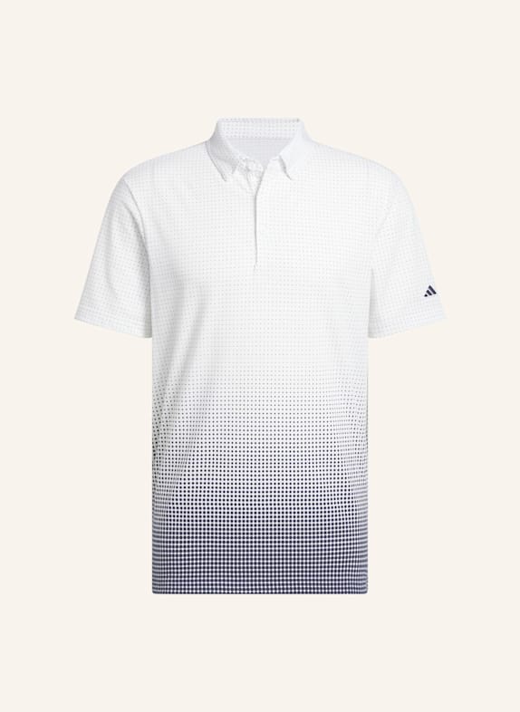 adidas GO-TO RISE PRINT POLOSHIRT WEISS