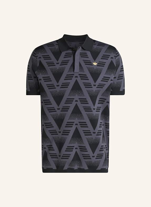 adidas Originals BRUISED BANANA FULLY FASHION KNIT-POLOSHIRT SCHWARZ