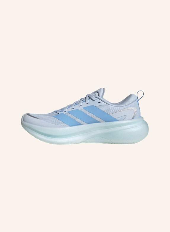 adidas SUPERNOVA GLIDE LAUFSCHUH DAMEN BLAU/ NEONGRÜN