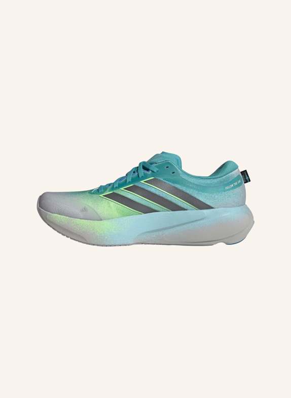adidas SUPERNOVA RISE 3 LAUFSCHUH GRAU/ NEONGRÜN