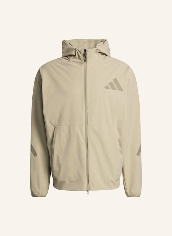 adidas ADIDAS Z.N.E. WOVEN TRAININGSJACKE BRAUN