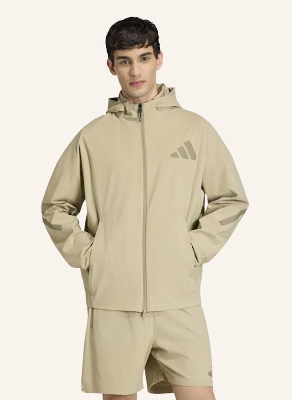 adidas ADIDAS Z.N.E. WOVEN TRAININGSJACKE BRAUN