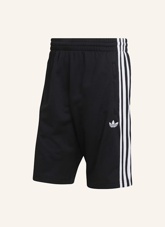 adidas Originals ADICOLOR MESH SHORTS SCHWARZ/ WEISS