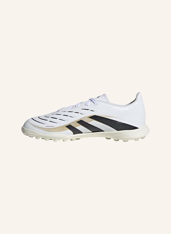 adidas PREDATOR LEAGUE KUNSTRASEN FUSSBALLSCHUH KINDER WEISS/ SCHWARZ/ GOLD