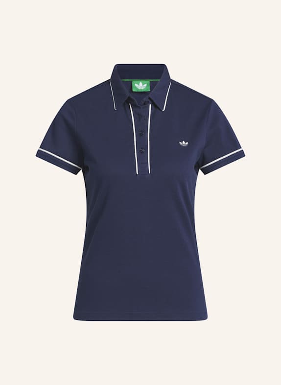 adidas ORIGINALS TWISTKNIT TREFOIL POLOSHIRT BLAU