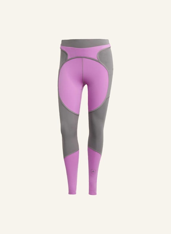 adidas by Stella McCartney ADIDAS BY STELLA MCCARTNEY TWO-TONE LEGGINGS LILA/ GRAU