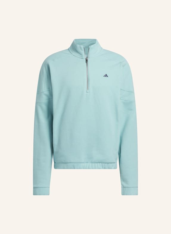 adidas GO-TO HERITAGE LOOSE QUARTER-ZIP GRÜN