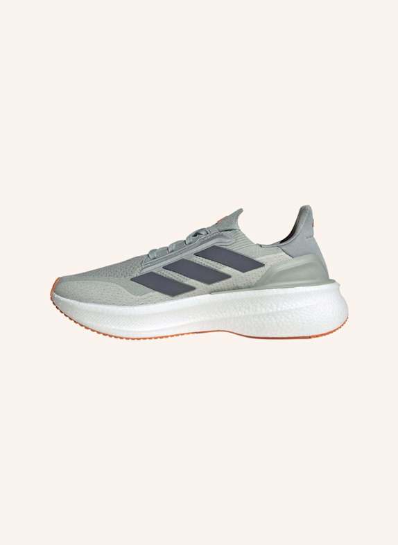 adidas ULTRABOOST 5X LAUFSCHUH GRÜN/ GRAU/ ORANGE
