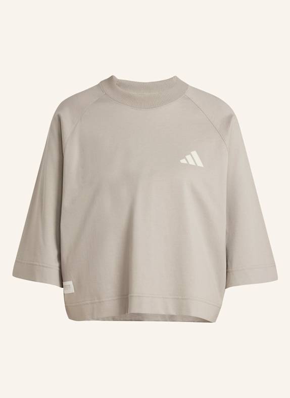 adidas MERCEDES - AMG PETRONAS FORMULA ONE TEAM PREMIUM SWEAT OBERTEIL BEIGE