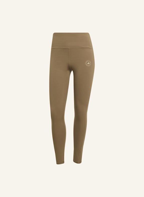 adidas by Stella McCartney ADIDAS BY STELLA MCCARTNEY YOGA 7/8 LEGGINGS BRAUN