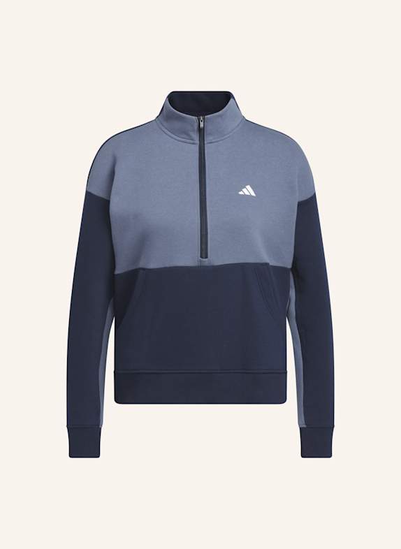 adidas HALF-ZIP JACKET BLAU
