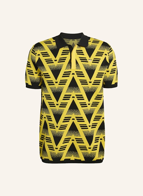 adidas Originals BRUISED BANANA FULLY FASHION KNIT-POLOSHIRT GELB