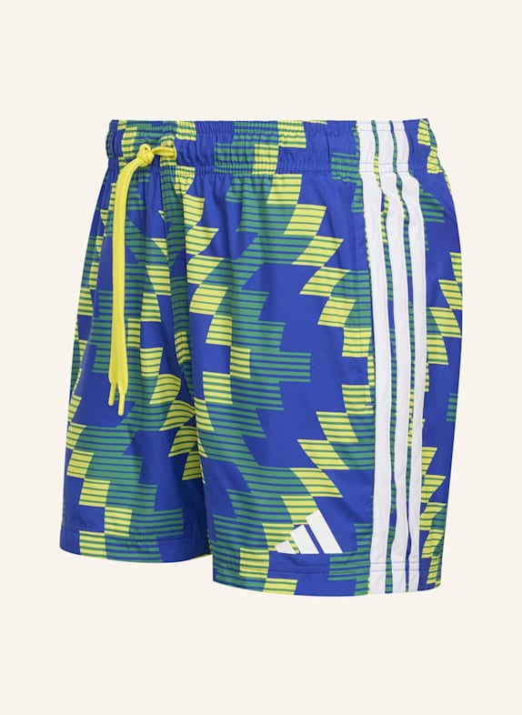 adidas Badeshorts FOOTBALL-INSPIRED GRAPHIC 5INCH GELB/ WEISS