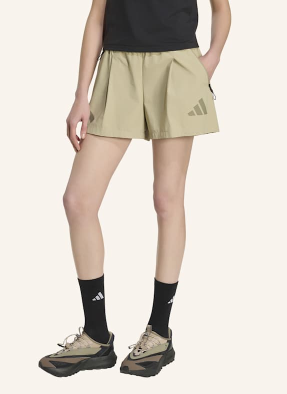 adidas ADIDAS Z.N.E. SHORTS, GEWEBT BRAUN