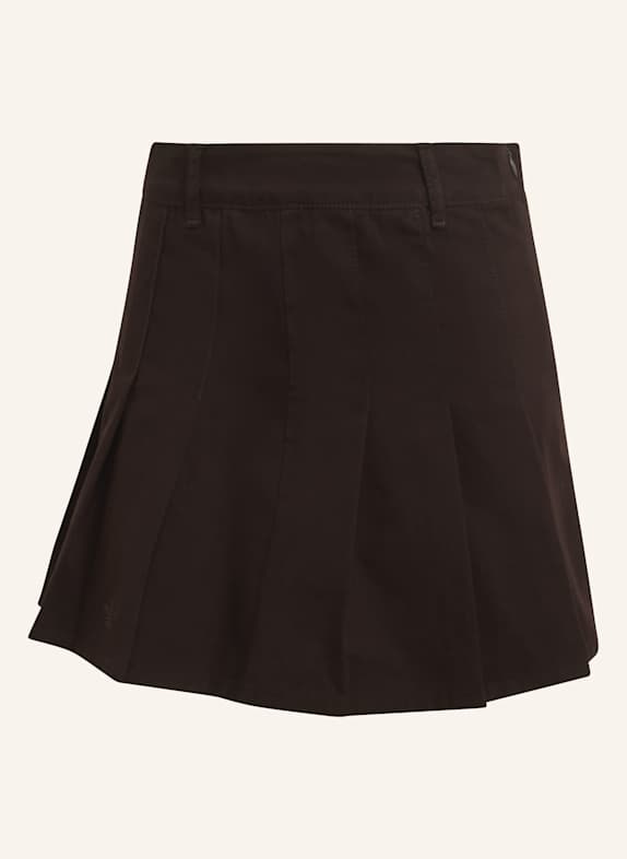 adidas Originals TWILL-FALTENROCK BRAUN