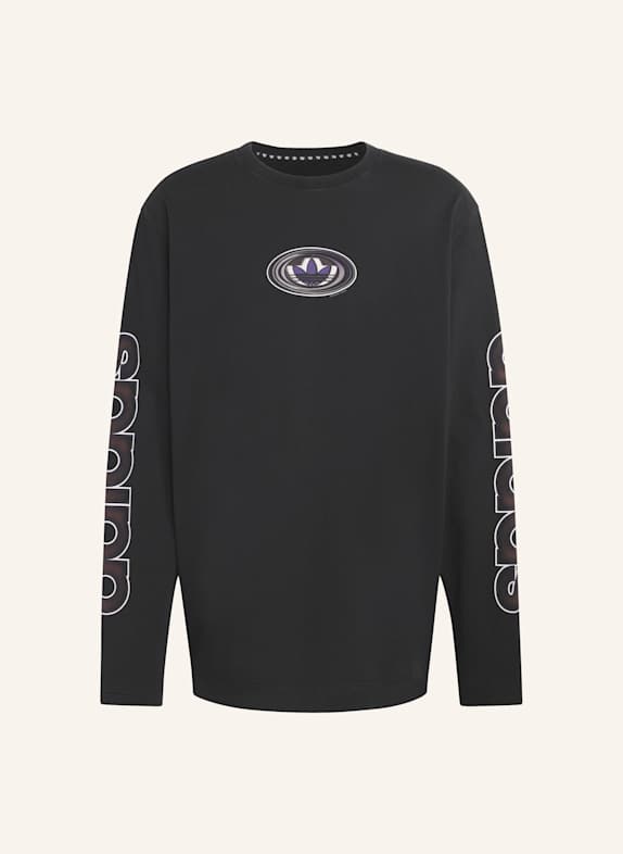 adidas Originals 90S ALTERNATIVE SPORT ARCHIVE GRAPHIC LONGSLEEVE SCHWARZ