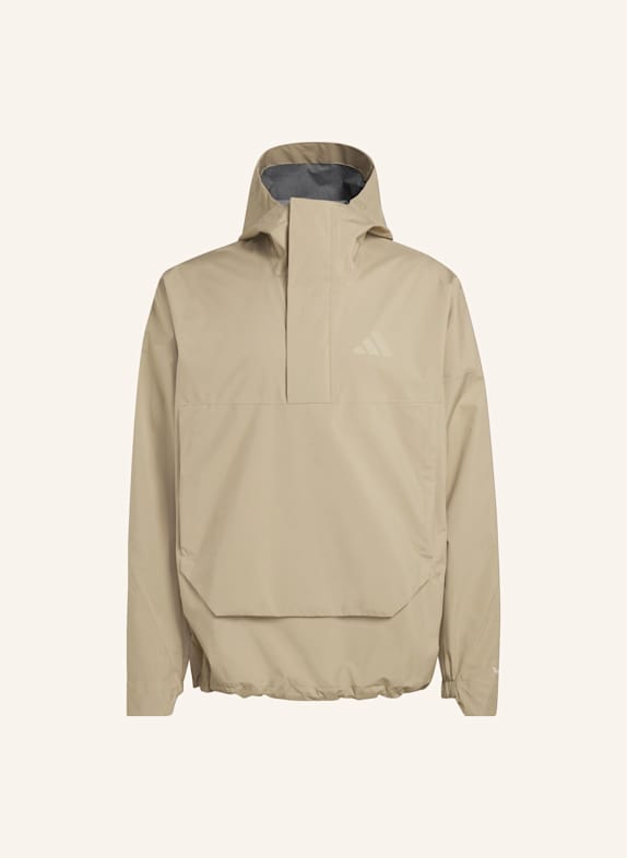 adidas TERREX TERREX XPLORIC 2.5 LAYER CLIMAPROOF ANORAK BEIGE