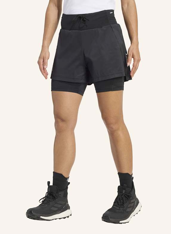 adidas TERREX TERREX XPLORIC 2-IN-1-SHORTS SCHWARZ