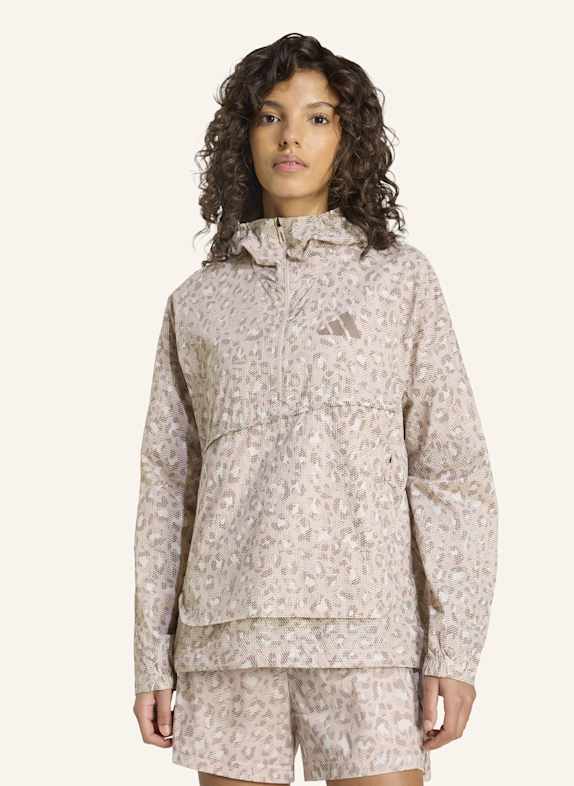 adidas TERREX Windbreaker TERREX XPLORIC CLIMA365 PRINTED BEIGE / BRAUN