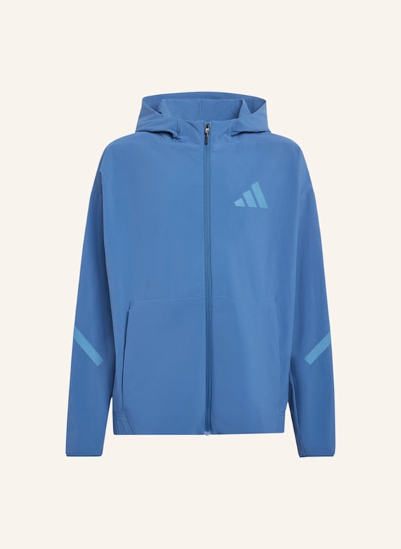 adidas ADIDAS Z.N.E. GEWEBTE TRAVEL COVER UP TRAININGSJACKE BLAU