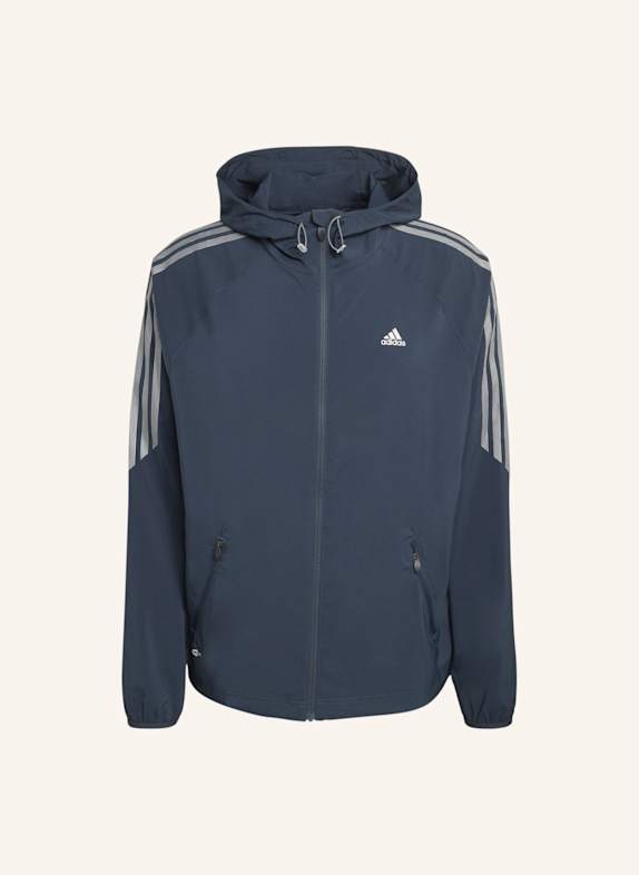 adidas Originals STRIPED REGULAR WINDRUNNER JACKE. SCHWARZ