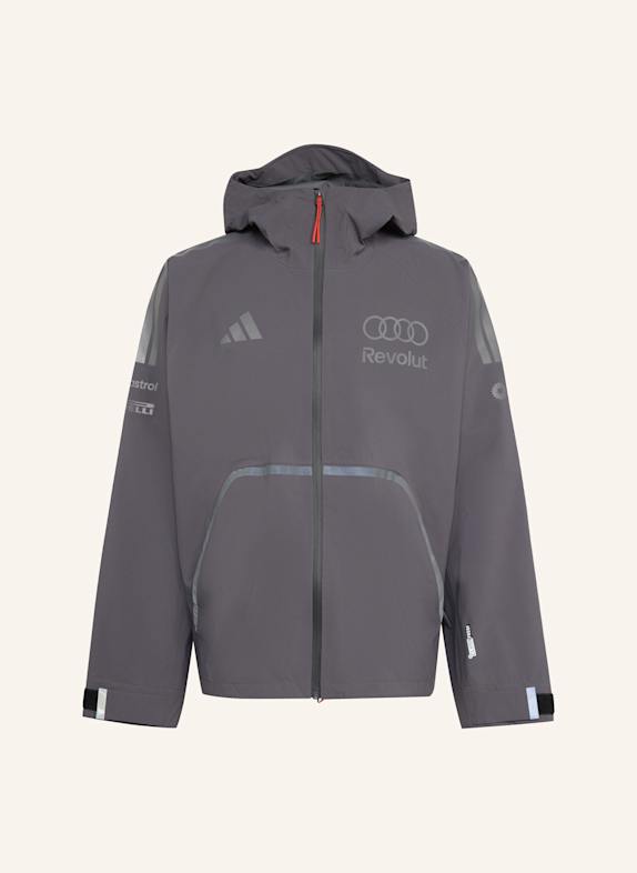 adidas AUDI REVOLUT F1 TEAM ENGINEERS & MARKETING REGENJACKE GRAU