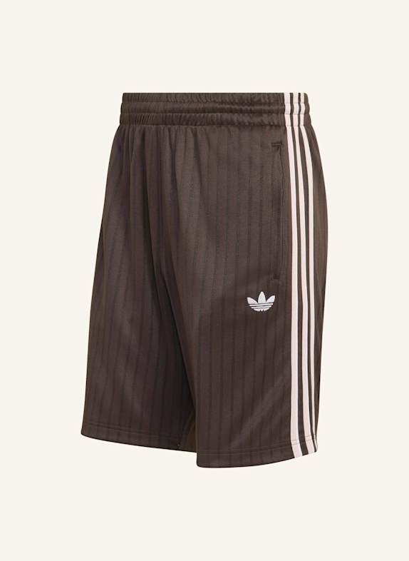 adidas Originals FIREBIRD ENGINEERED STRIPES SHORTS BRAUN