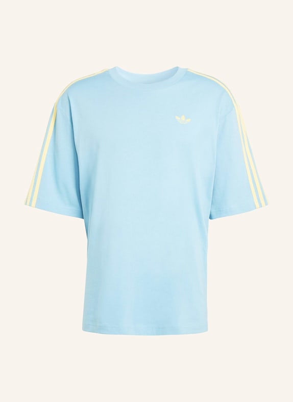 adidas Originals Oversized-Shirt 3-STREIFEN BLAU/ ORANGE