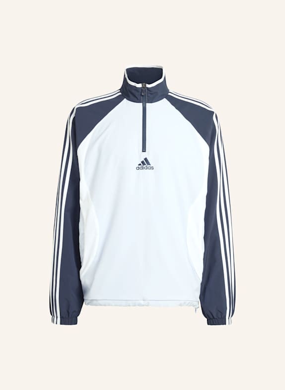 adidas Originals TEAMGEIST HALF ZIP SWEATSHIRT. BLAU